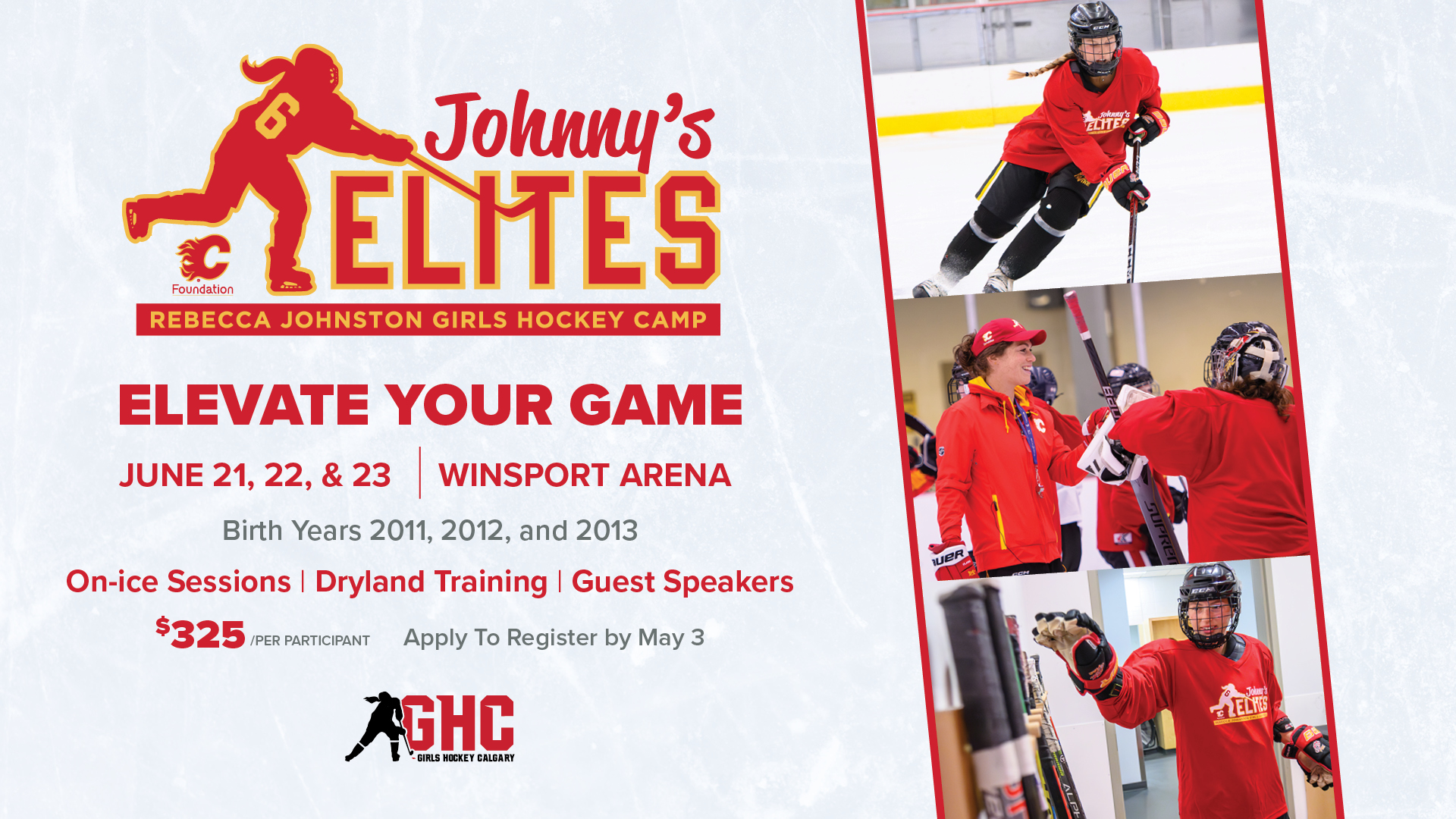 2nd Annual Rebecca Johnston Girls Hockey Camp – Girls Hockey Calgary